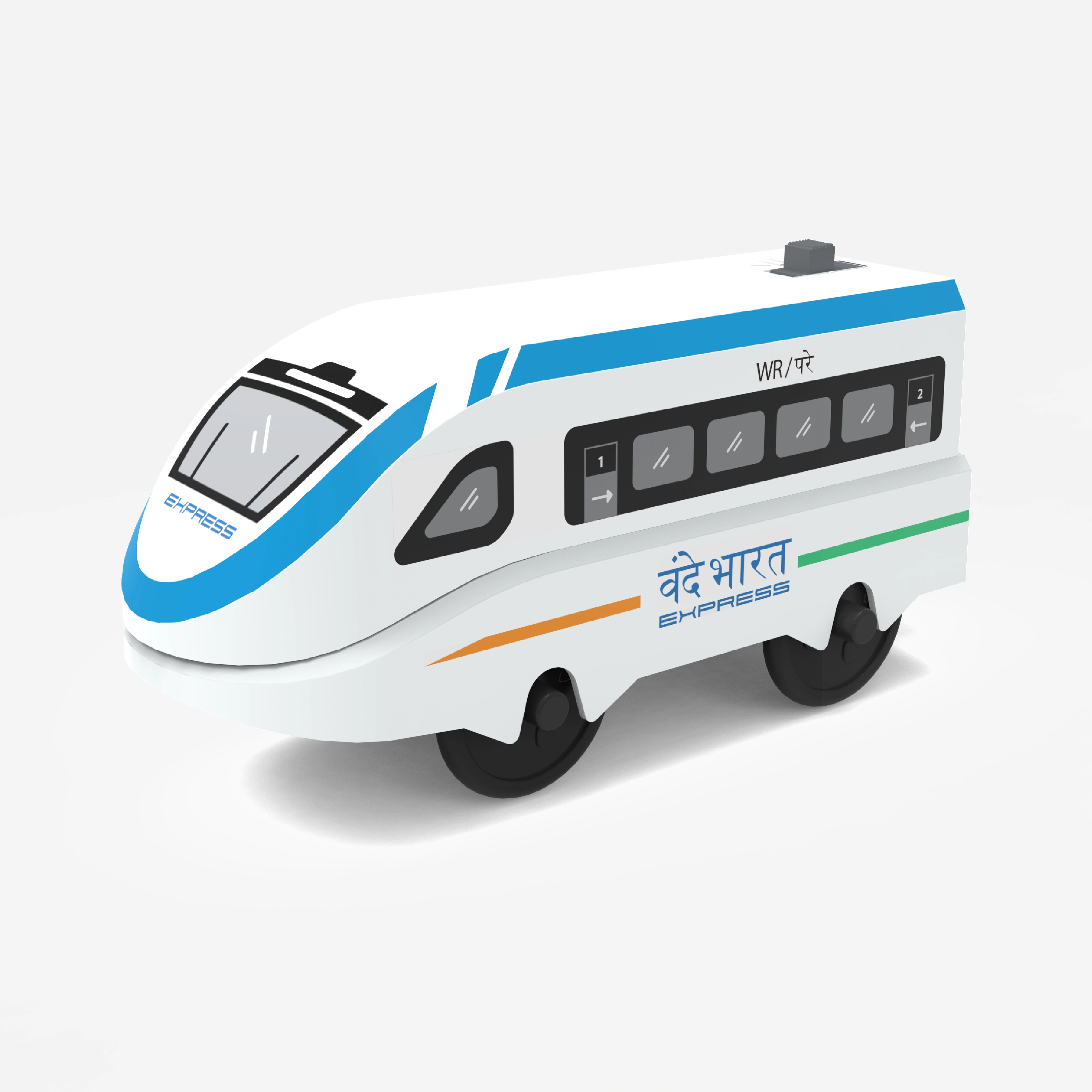 Vande Bharat Express Train Set – Rechargeable Fun for Little Travelers!